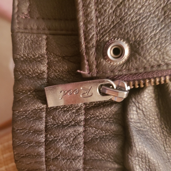 Reeds Lambskin Leather Brown Bomber Jacket Coat 2xxl 2 Extra Large⁸ - Picture 11 of 14